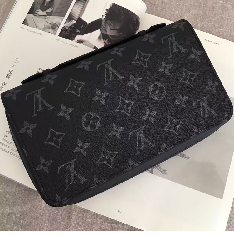 【ルイヴィトン LOUIS VUITTON】M61698 高品質 ファスナ付き 長財布